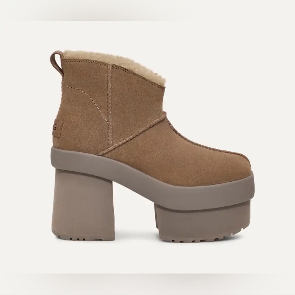 UGG New Heights Platform Mini Boots